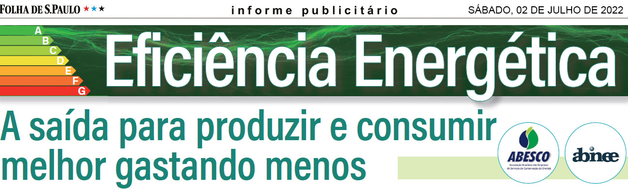 Alexandre Sedlacek Moana no caderno especial Eficiência Energética da Folha de São Paulo